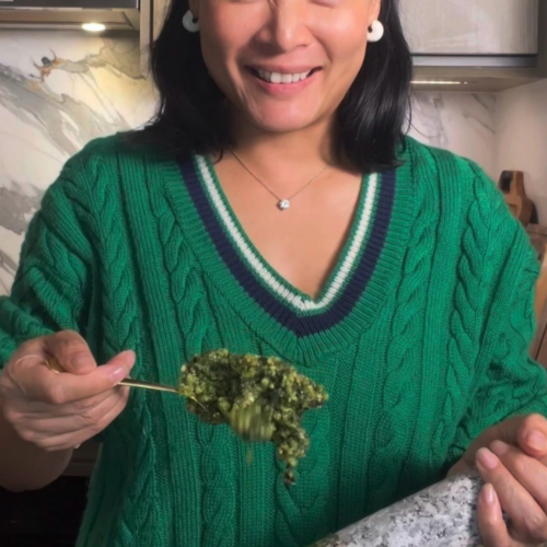 Hong Thaimee with Thai Pesto
