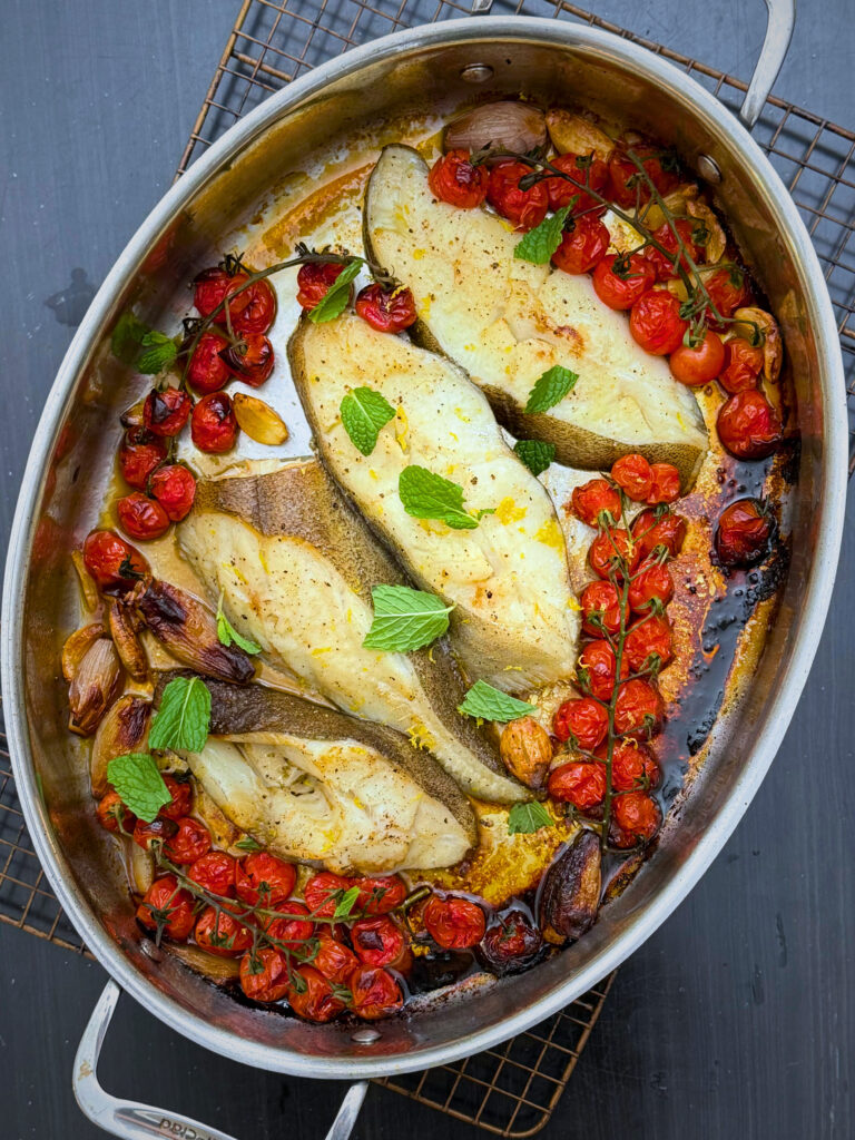 Easy & Show-Stopping Baked Halibut