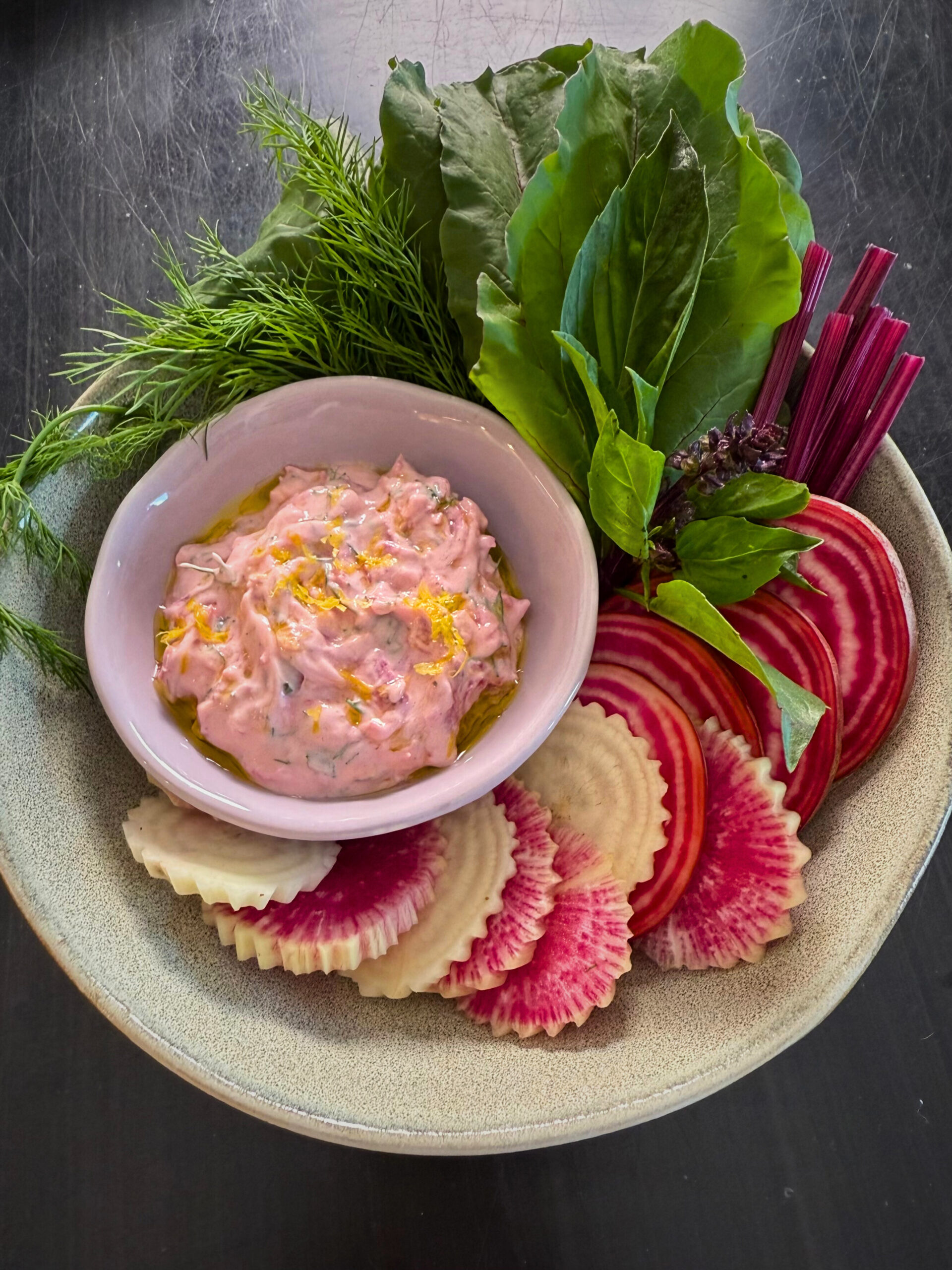 A Lovely Beet Tzatziki