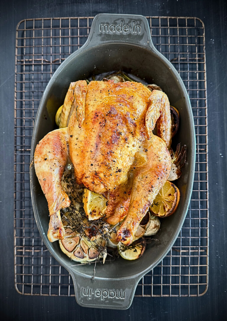 Poulet Rôti (French Style Roast Chicken)