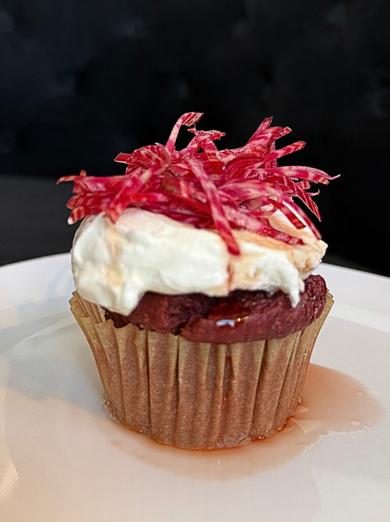 Beet Red Velvet Cupcakes