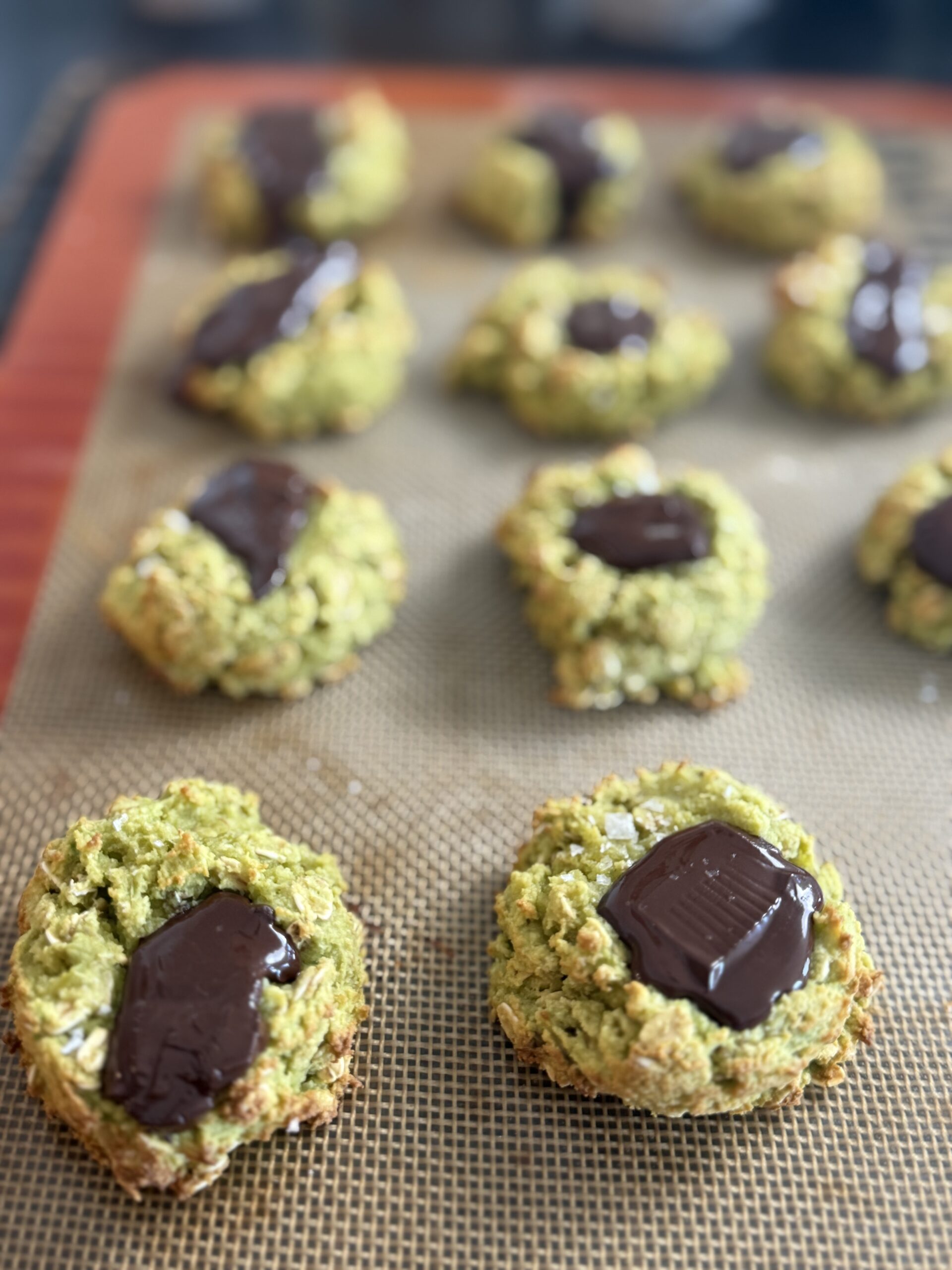 Wholesome Salted Chocolate Chunk Oatmeal Cookies