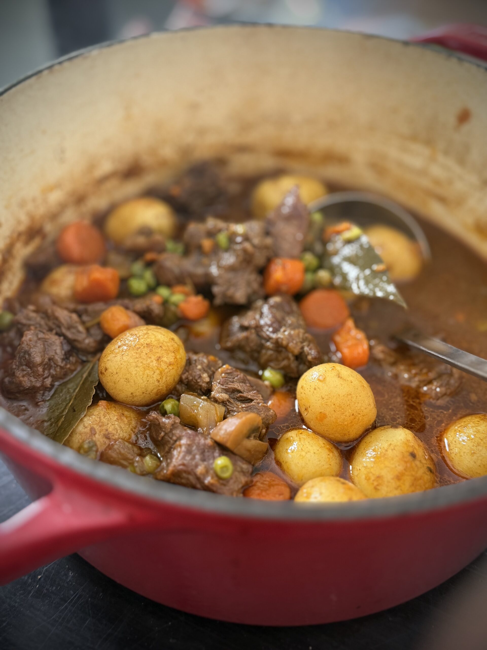 Guinness Beef Stew With A Thai Twist