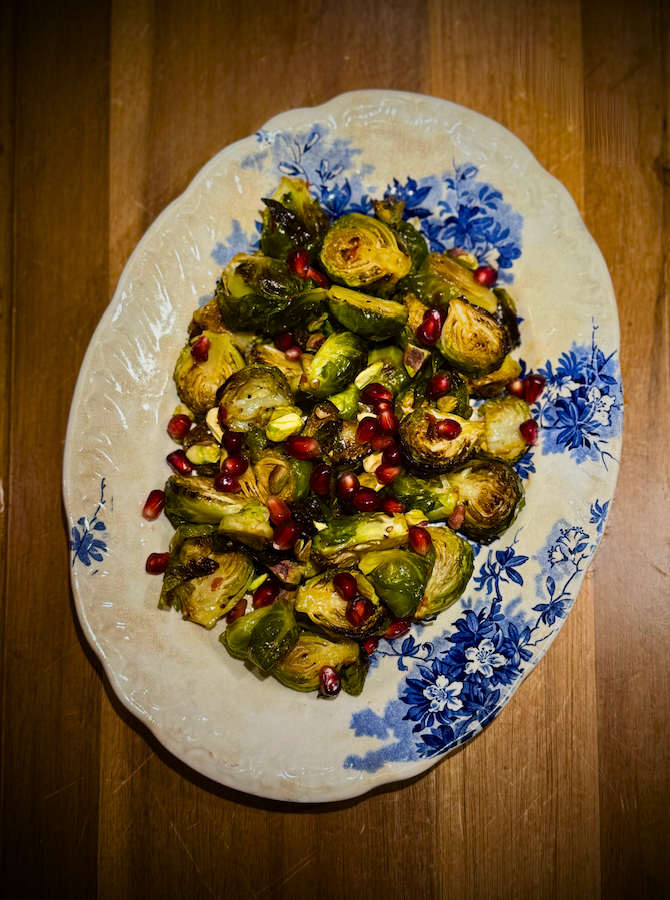 Sweet Chili Glazed Brussel Sprouts